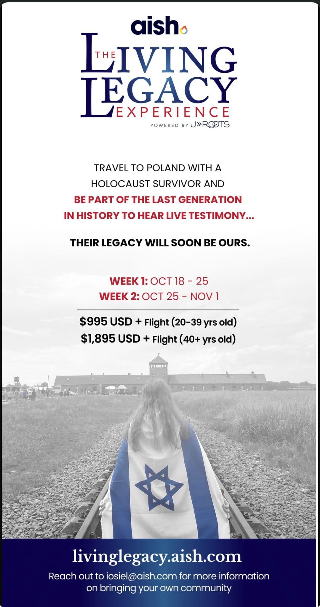 Living Legacy flyer