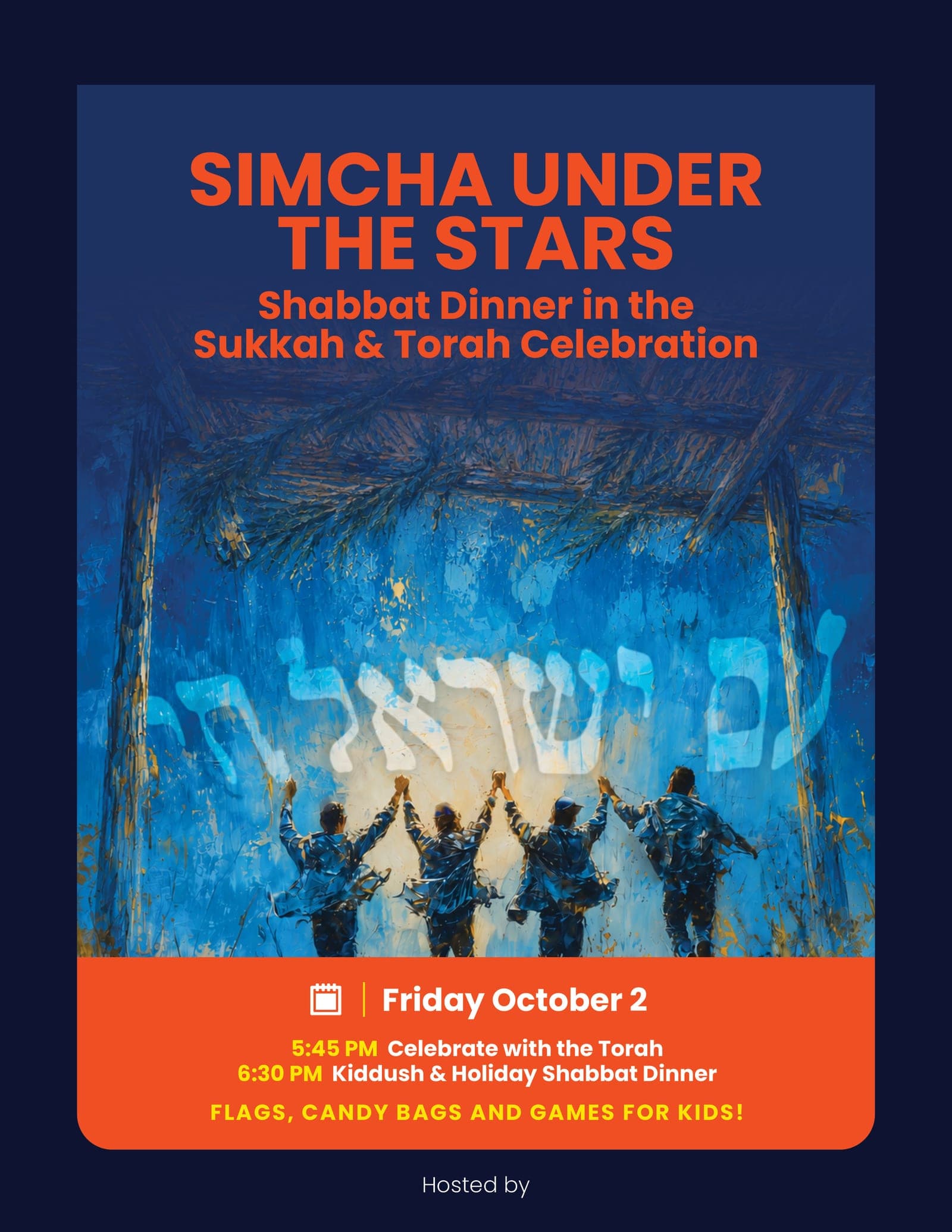 Simcha Under the Stars flyer